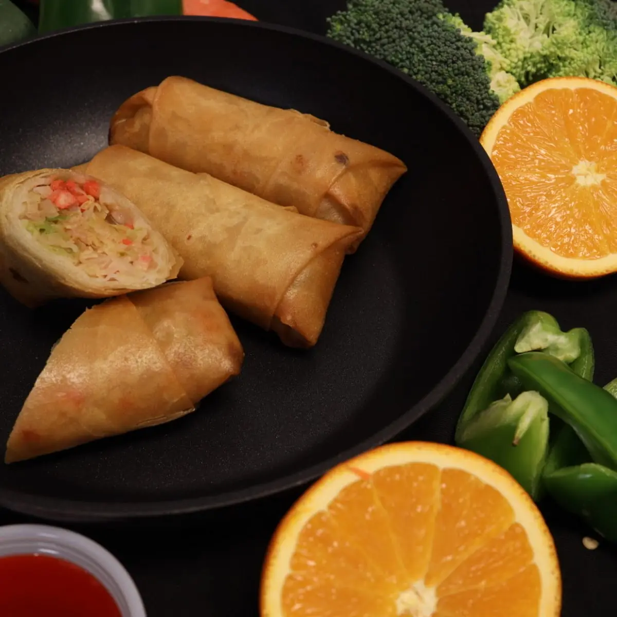 Vegetable Egg Rolls 菜卷 3